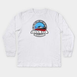 Coos Bay, Oregon KOOS2 Kids Long Sleeve T-Shirt